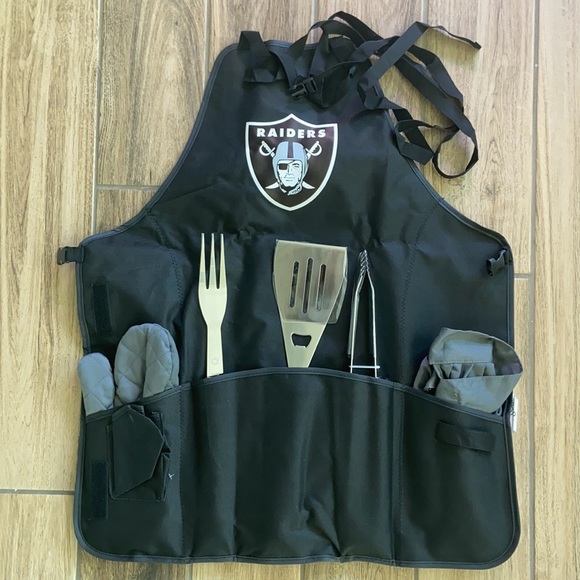 Raiders bbq grilling apron - Picture 2 of 3